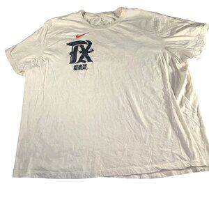 Nike Texas Rangers 2025 City Connect Mens Corey Seager Jersey T Shirt Size 2/3XL